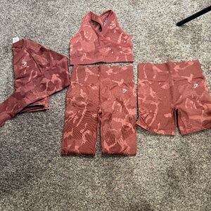 Gymshark workout set Camouflage